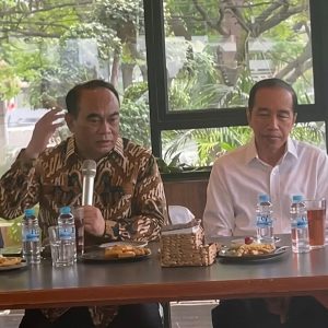 Budi Arie dan Jokowi dalam forum (Dok: Istimewa)
