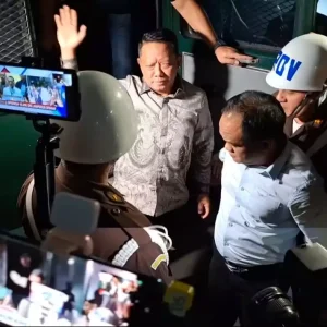Febrie saat berada di Kejagung akan ditahan (Dok: Istimewa)