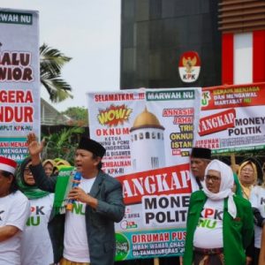 KPK NU Demo depan Gedung KPK RI (Dok: Istimewa)