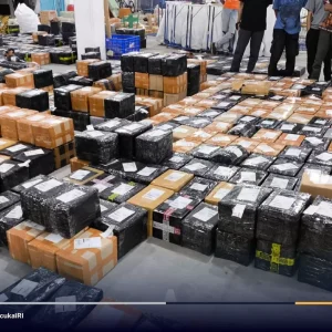 Dokumentasi Penyitaan Rokok Ilegal Oleh Bea Cukai Jember (Dok: Istimewa)