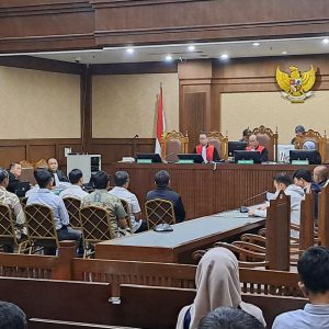 Sidang suap blueray cargo (Dok : istimewa)