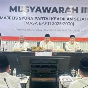 PKS Hasilkan Empat Rekomendasi Musyawarah Majelis Syura, Soroti Korupsi hingga LGBTQ+ (Doc : istimewa)
