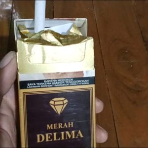 Rokok ilegal merek merah delima (Dok: Istimewa)