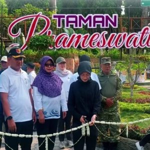 Dokumentasi Walikota Kediri Meresmikan Taman Prameswati (Dok: Istimewa)