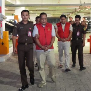 Ketiga Tersangka KUR BNI Jember ditahan Kejati Jatim (Dok: Istimewa)