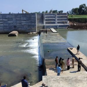 Dokumentasi Proyek Spillway Desa Paseban Kecamatan kencong Kabupaten Jember (Dok: Istimewa)
