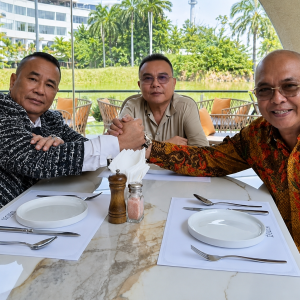Foto Sufmj Dasco, Hotman Paris dan Akhmad Munir (Dok: Istimewa)