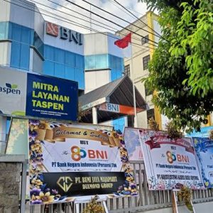 Gedung bank BNI Jember (Dok: Istimewa)